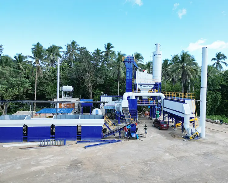 80TPH Asphalt Mixing Plant in the Philippines