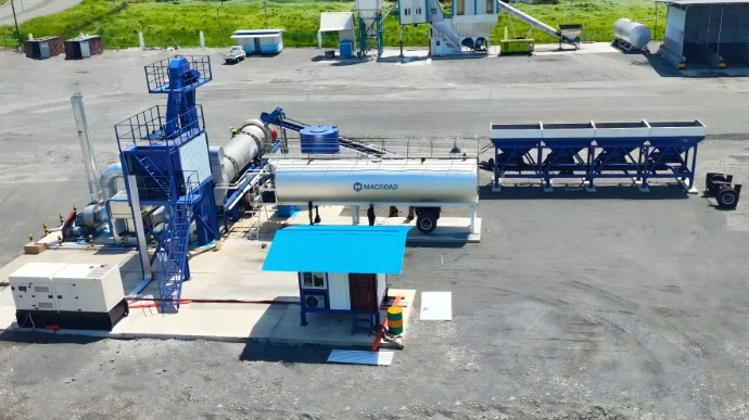 ALYT80 asphalt drum plant